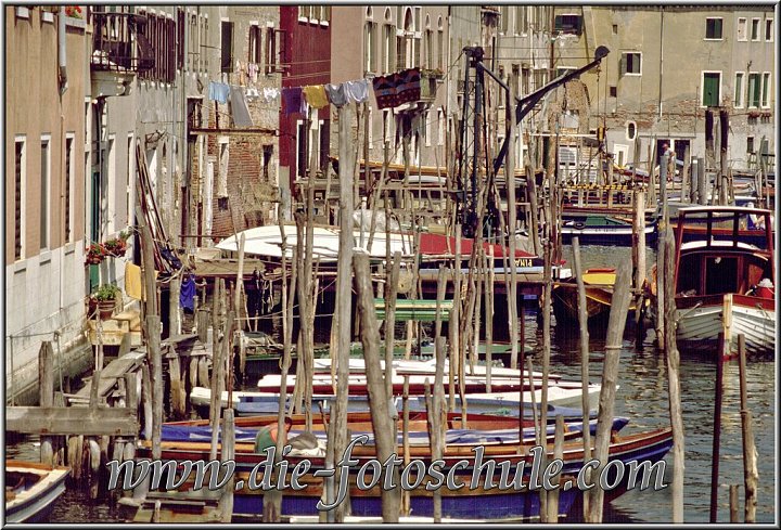 Boote mit Poller am Canale Grande.jpg - Am Canale Grande